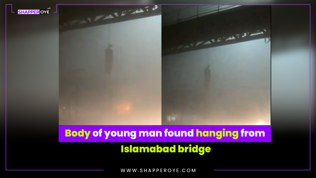 Body of young man found hanging from Islamabad bridge