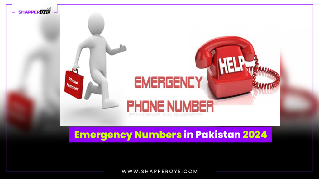 Emergency Numbers in Pakistan 2024