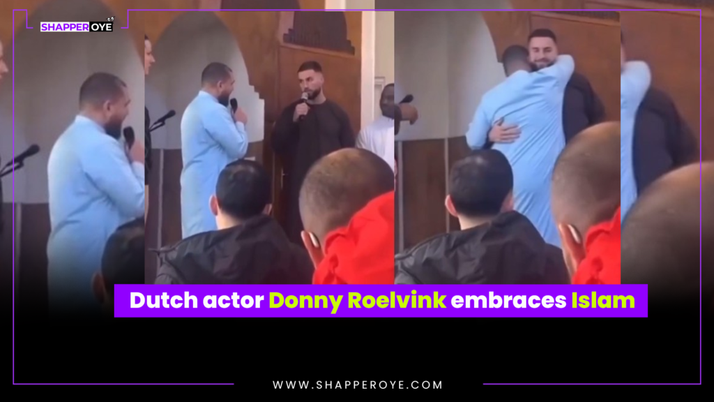 Dutch actor Donny Roelvink embraces Islam