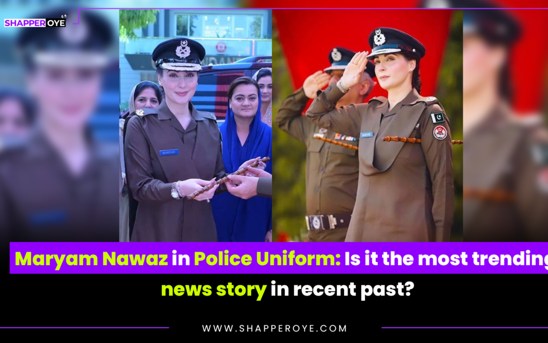 Maryam Nawaz in Police Uniform: Is it the most trending news story in recent past?
