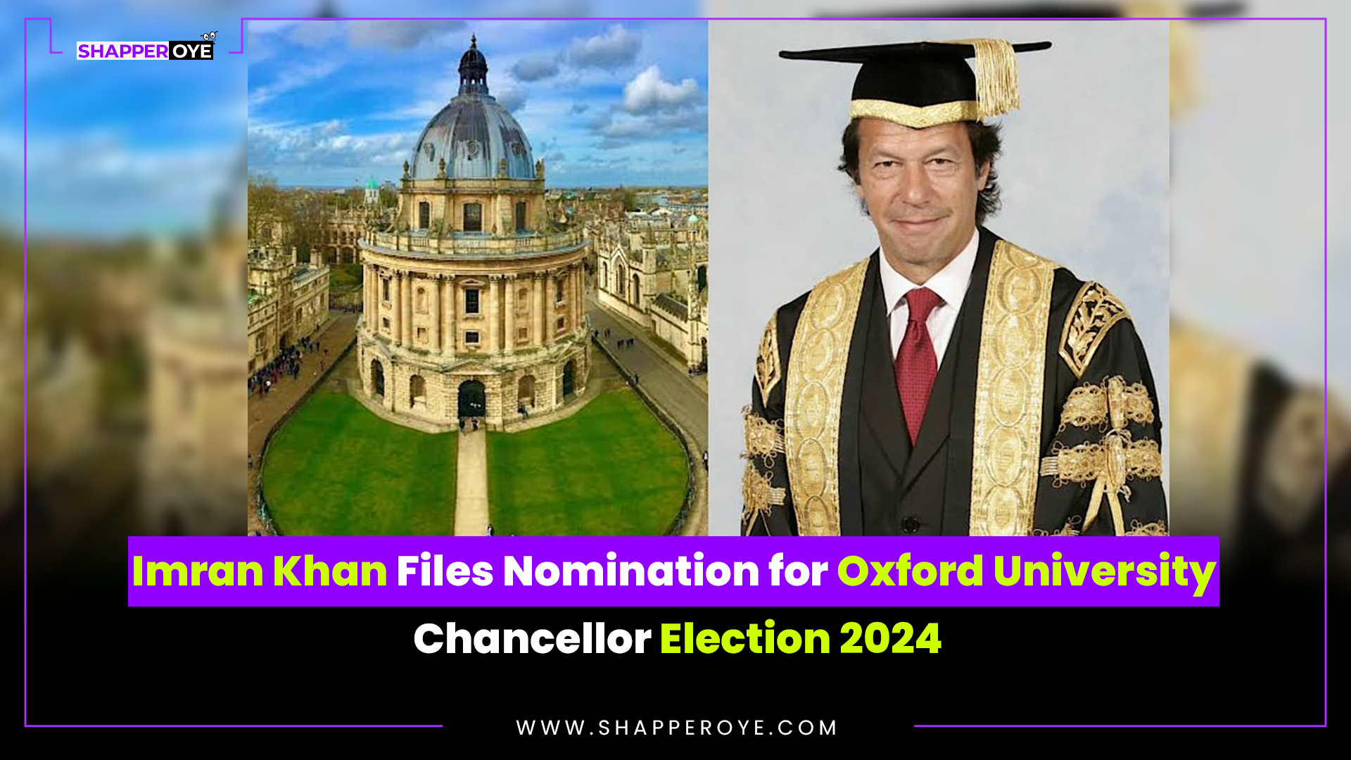 imran khan oxford university chancellor